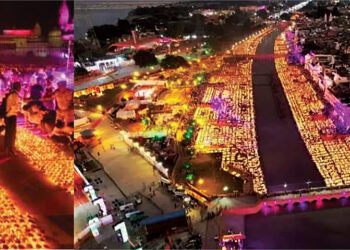 17 लाख दीपों से जगमगाई प्रभु श्रीराम की अयोध्या