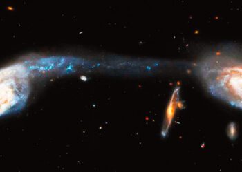 दो आकाशगंगाओं के बीच खोजा तारों से बना पुल ‘रामसेतु’