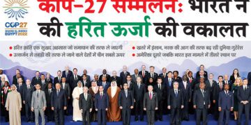 कॉप-27 सम्मेलन: भारत ने की हरित ऊर्जा की वकालत