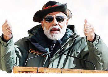 बिना ताकत  के शांति असंभव : मोदी