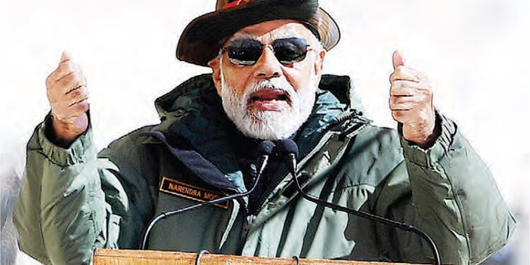 बिना ताकत के शांति असंभव : मोदी