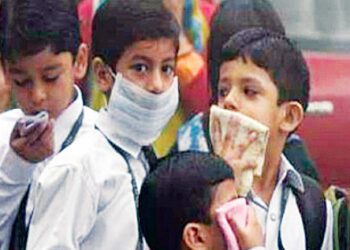 जलवायु परिवर्तन व प्रदूषण बच्चों के लिए  बड़ा खतरा