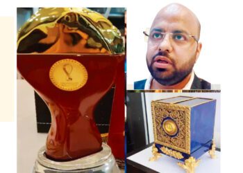 ‘पता ही नहीं था फीफा की ट्रॉफी बना रहा हूं’