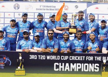 भारत ने तीसरी बार जीता ब्लाइंड टी20 विश्व कप