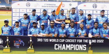 भारत ने तीसरी बार जीता ब्लाइंड टी20 विश्व कप