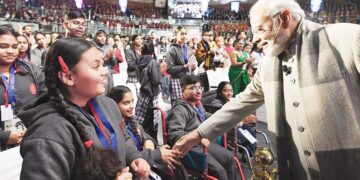 'परीक्षा पे चर्चा' में प्रधानमंत्री नरेंद्र मोदी ने दिए टिप्स