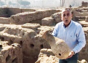 मिस्र में खुदाई में निकला 1800 साल पुराना शहर