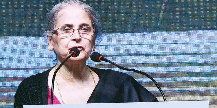 विकास की खबरों को मीडिया प्राथमिकता दे : जस्टिस रंजना