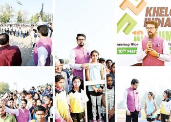 ‘खेलो इंडिया दस का दम’ कार्यक्रम का भव्य शुभारंभ