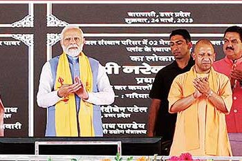 काशी में देश के पहले सिटी रोप-वे का शिलान्यास