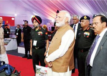 डीआरडीओ और तीनों सेनाओं के इनोवेशन से भी रूबरू हुए पीएम