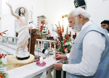 सर्वधर्म समभाव के प्रतीक मोदी