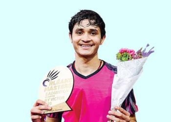 प्रियांशु ने मास्टर्स बैडमिंटन खिताब जीत कर जगाई नई आस