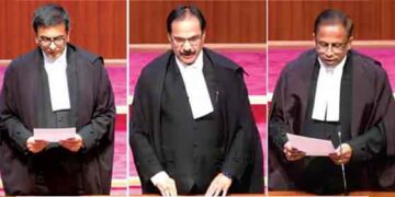 Supreme Court gets two new judges, three will also retire