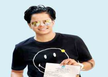 Champion in cricket, star in studies