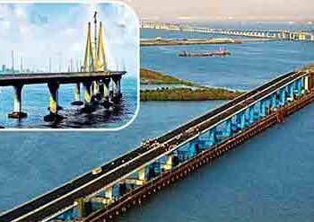Country's largest bridge built on the sea
