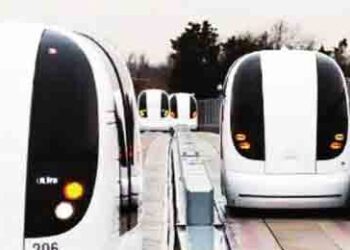 Be ready to travel in the country's first pod taxi