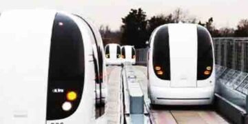 Be ready to travel in the country's first pod taxi