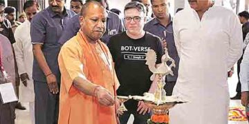 50000 robots will be made every year in Greater Noida: CM Yogi