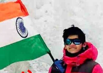 12 year old Gunjan conquered three peaks