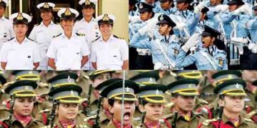 Women's dominance increased in all three armies