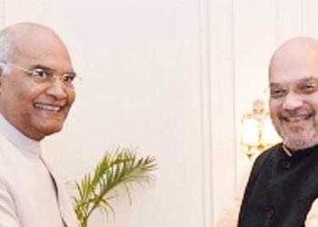 One country-one election: Shah and Meghwal met Kovind