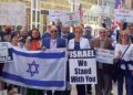 Indians in America showed solidarity with Israel
