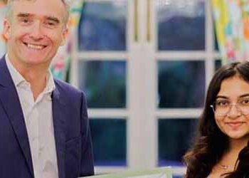 Shreya Dharmarajan from Chennai became Britain's High Commissioner to India for a day