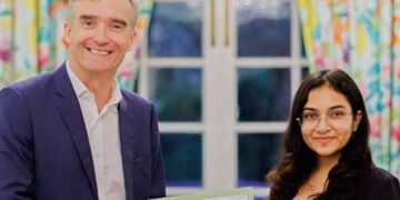 Shreya Dharmarajan from Chennai became Britain's High Commissioner to India for a day