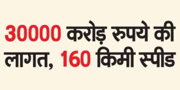 Cost of Rs 30000 crore, 160 km speed