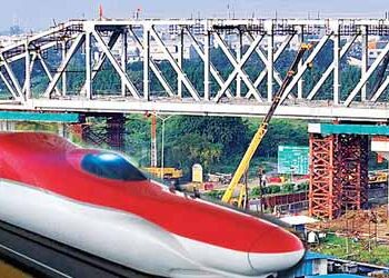 First steel bridge of Mumbai-Ahmedabad bullet train installed in Hapur