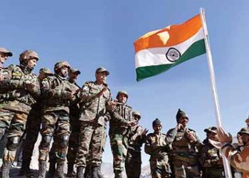 PM Modi celebrated Diwali with soldiers