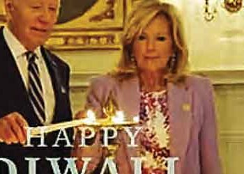 Biden organized the biggest Diwali celebration