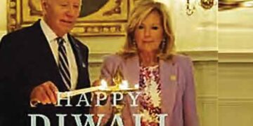 Biden organized the biggest Diwali celebration