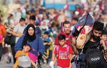 11.4 crore people had to leave their homes due to conflict