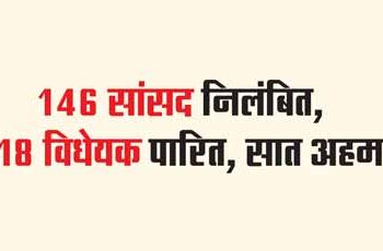 संसद का शीतकालीन सत्र तय समय से एक दिन पहले खत्म हो गया। नए संसद भवन में आयोजित पहला और वर्तमान लोकसभा का अंतिम औपचारिक सत्र सुरक्षा चूक