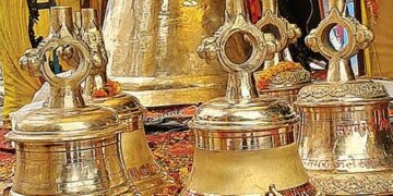 2400 kg bell arrived from Etah