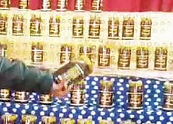 स्पेशल शहद लेकर अलवर से अयोध्या पहुंचा रथ