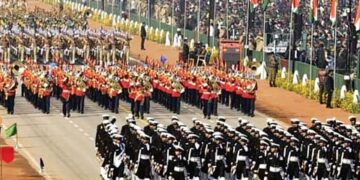 For the first time, the women power of the three armies will create history on the path of duty.