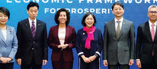 Indo-Pacific supply chain agreement will come into effect from February 24