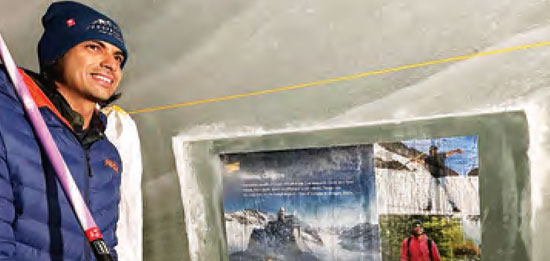 Neeraj Chopra gets top honor in Switzerland