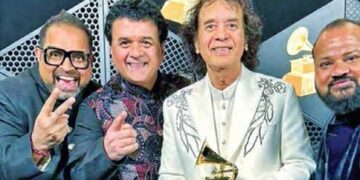Grammy Award to Shankar Mahadevan and Zakir Hussain