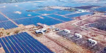 Electricity production starts from the world's largest green energy park
