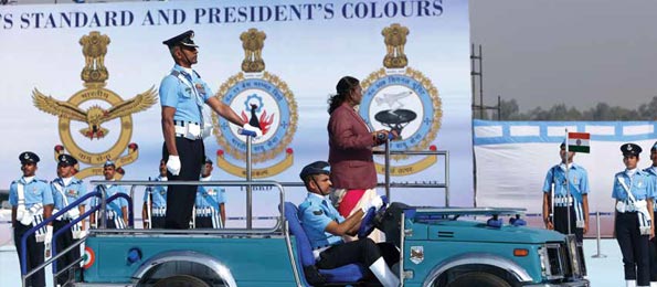 Gaganyaan mission took Air Force to new heights: Murmu