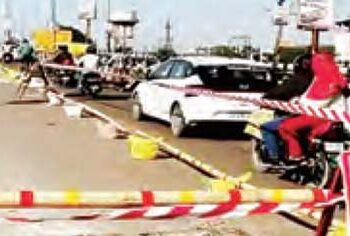 1090 intersection to Haider Canal Road will remain closed for 30 days.