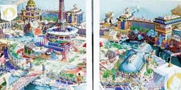 Poster launched for Olympics inspired by historic buildings of Paris