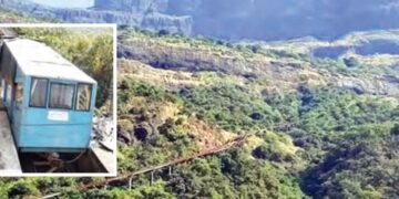 Trial run of ropeway trolley begins in Malanggad hills
