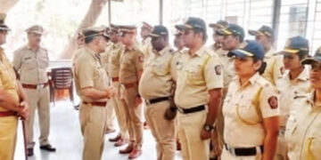 Special care is being taken of policemen above 50 years of age.