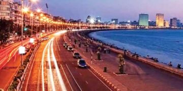 A gift to Mumbaikars, the journey to Marine Drive takes just 15 minutes.