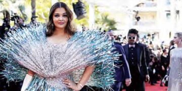 Aishwarya's beauty seen on the red carpet in Cannes